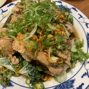 Hainan - Yi Rin Gi (fried chicken with spicy, sour lemony sauce) -- highly recommend! - Chinese Near Me - Queens, New York Hainan - Yi Rin Gi (fried chicken with spicy, sour lemony sauce) -- highly recommend! - Chinese Near Me - Queens, New York