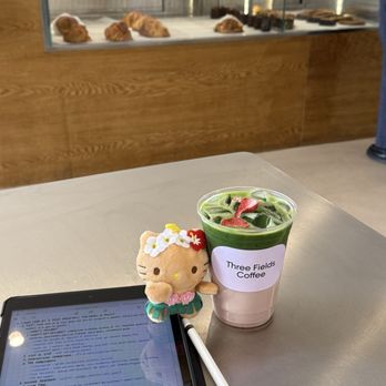 Three Fields Coffee - strawberry matcha - Coffee & Tea Near Me - Alhambra, California
