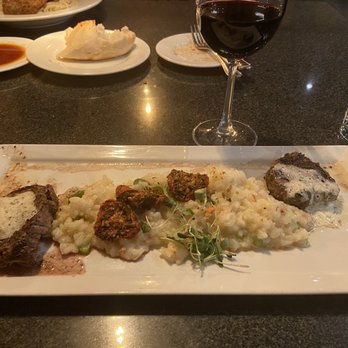 Charbonos - Medallions with Lobster Risotto - Italian Near Me - Avon, Indiana