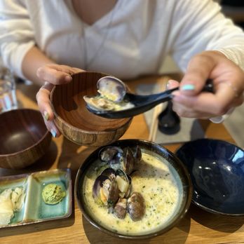 Sonmari - Miso clam chowder - Sushi Bars Near Me - Los Angeles, California Sonmari - Miso clam chowder - Sushi Bars Near Me - Los Angeles, California