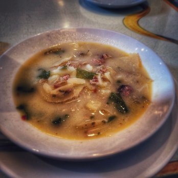 Olive Garden Italian Restaurant - sausage and potatoes soup - Italian Near Me - Bloomington, Indiana Olive Garden Italian Restaurant - sausage and potatoes soup - Italian Near Me - Bloomington, Indiana