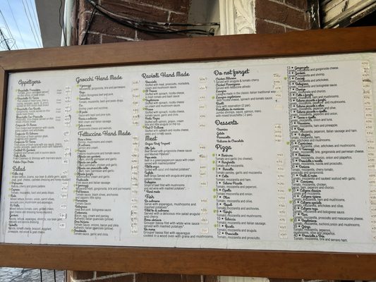 Menu photo 1 La Famiglia Playa del Carmen, ROO Menu photo 1 La Famiglia Playa del Carmen, ROO