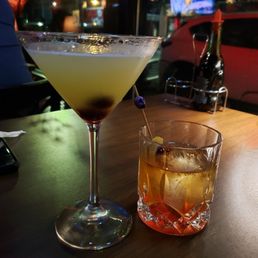 Left: Mystery Cocktail Left: Mystery Cocktail