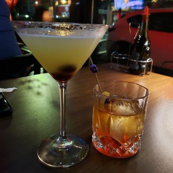 Bottle Rocket Fine Food and Beverage - Left: Mystery Cocktail - Sushi Bars Near Me - Atlanta, Georgia Bottle Rocket Fine Food and Beverage - Left: Mystery Cocktail - Sushi Bars Near Me - Atlanta, Georgia