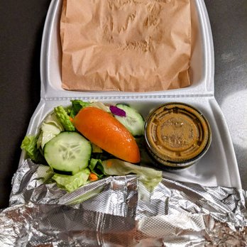 Bravo Avo - a tray with a sandwich and vegetables - Mediterranean Near Me - Foothill Ranch, California