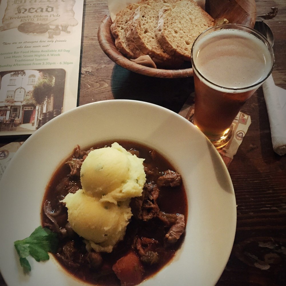 The Brazen Head - Beef and Guinness stew! - Pubs Near Me - Dublin, D The Brazen Head - Beef and Guinness stew! - Pubs Near Me - Dublin, D