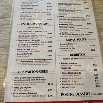 Tacos Gardenias - Menu - Mexican Near Me - Cabo San Lucas, BCS Tacos Gardenias - Menu - Mexican Near Me - Cabo San Lucas, BCS