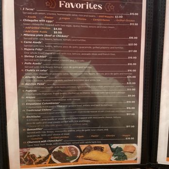 KALU - Menu - Colombian Near Me - Jackson, Wyoming KALU - Menu - Colombian Near Me - Jackson, Wyoming