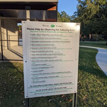 Whiteside Park - Rules of Whiteside Park - Parks Near Me - Tulsa, Oklahoma