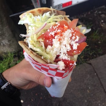 Zaalook - Lamb gyro (minus a bite!) - Food Trucks Near Me - Aloha, Oregon Zaalook - Lamb gyro (minus a bite!) - Food Trucks Near Me - Aloha, Oregon