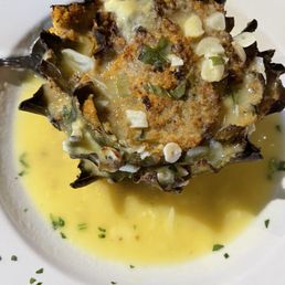 Stuffed artichoke at Nino's Stuffed artichoke at Nino's