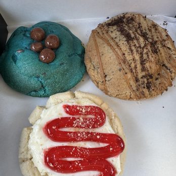 Crave Cookies - Cookie Monster, Biscoff Oreo - Desserts Near Me - Puyallup, Washington