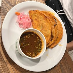 Guads Tacos & Beer - Quesabirria Tacos are a must try.
