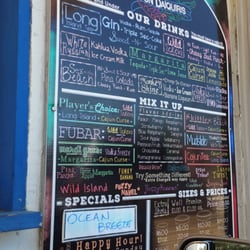 Cajun Daiquiris - Drink list