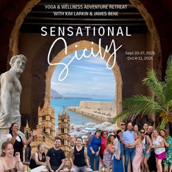 Sensational Sicily yoga and wellness adventure retreat 2025: Now Booking!