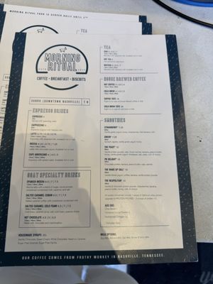 Menu photo 2 Morning Ritual Nashville, TN Menu photo 2 Morning Ritual Nashville, TN