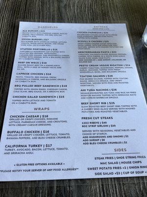 Menu photo 2 Scovill's Grill Dansville, NY Menu photo 2 Scovill's Grill Dansville, NY