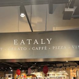 Entrance to the market from inside the restaurant