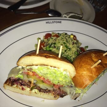 Hillstone - House veggie burger - New American Near Me - San Francisco, California
