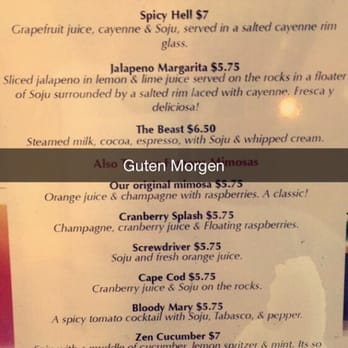 Rutabegorz - Drinks! - Wraps Near Me - Orange, California