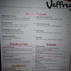 Jeffrey Adams on Fourth - Apps and Sandwiches