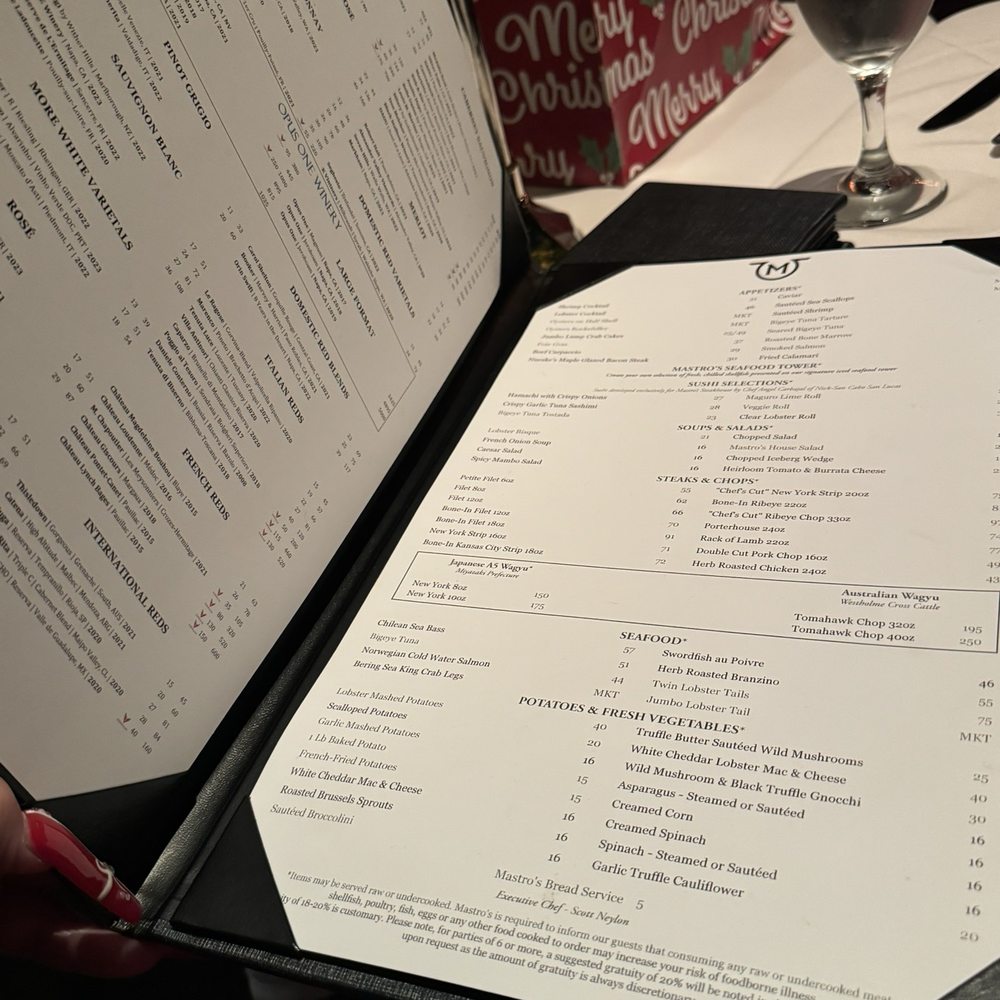 Mastro's Steakhouse - Steakhouses Near Me - Washington, DC, District of Columbia Mastro's Steakhouse - Steakhouses Near Me - Washington, DC, District of Columbia