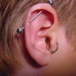 Axiom Body Piercing Studio - Industrial piercing by DaVo