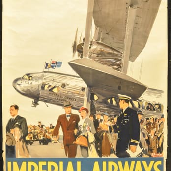 Poster Mountain - IMPERIAL AIRWAYS - BEFORE CONSERVATION AND RESTORATION - Art Galleries Near Me - Northridge, California Poster Mountain - IMPERIAL AIRWAYS - BEFORE CONSERVATION AND RESTORATION - Art Galleries Near Me - Northridge, California