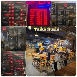 Taiko Sushi - at a glance (June 2025) Taiko Sushi - at a glance (June 2025)