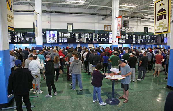 Monmouth Park Sports Book by William Hill