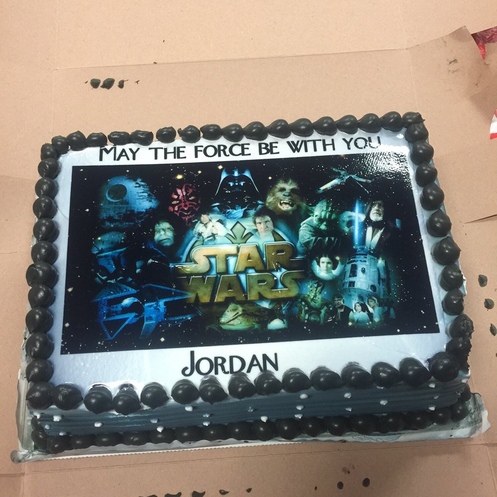 Kathy's Bakery - Star Wars Birthday cake - Donuts Near Me - Compton, California Kathy's Bakery - Star Wars Birthday cake - Donuts Near Me - Compton, California