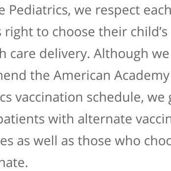Agave Pediatrics - Deer Valley - Website even confirming they accept non vaccinated children - Pediatricians Near Me - Glendale, Arizona