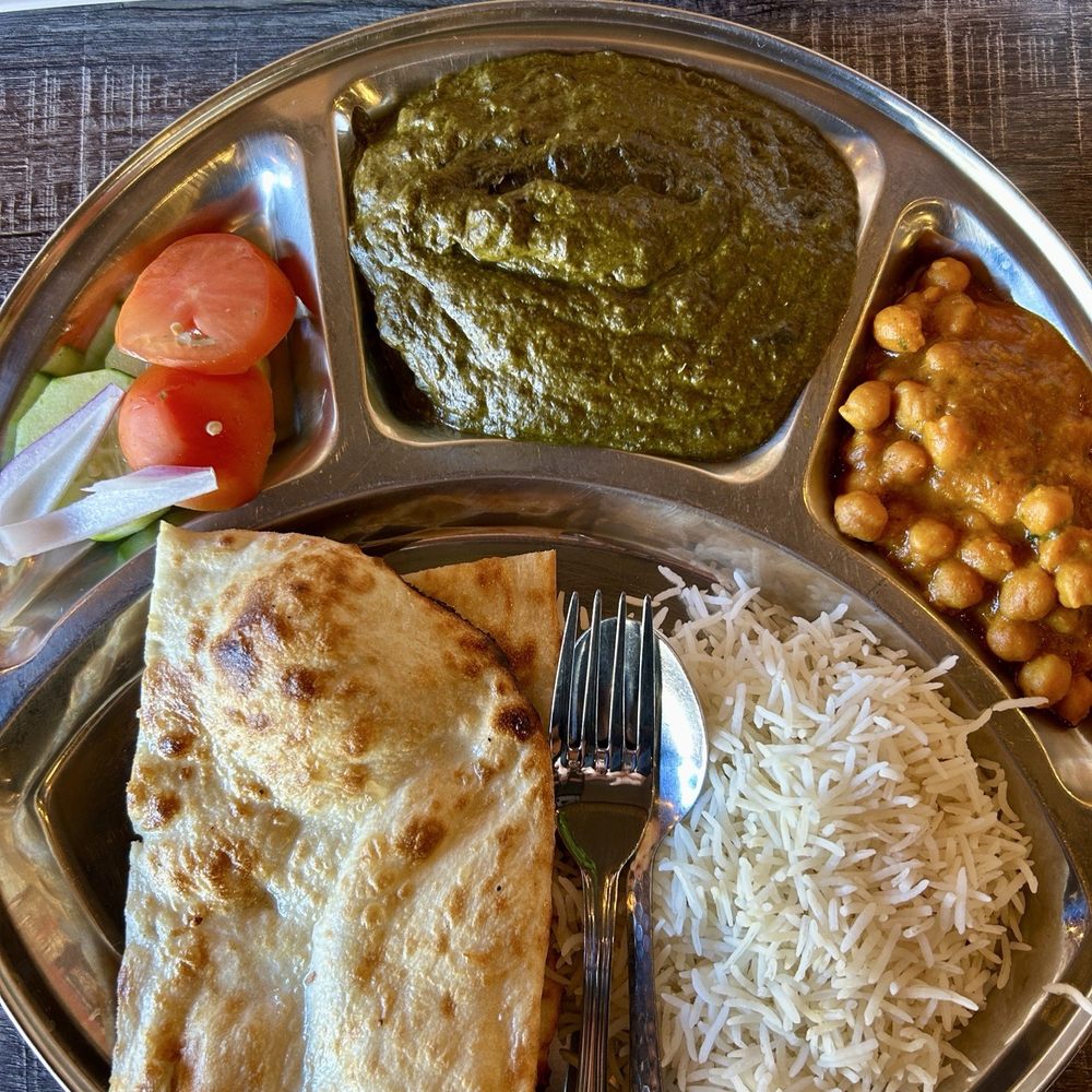 Lunch special. Saag paneer Lunch special. Saag paneer