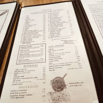 Dublin Skillet Restaurant - Menu - Breakfast & Brunch Near Me - Dublin, California Dublin Skillet Restaurant - Menu - Breakfast & Brunch Near Me - Dublin, California
