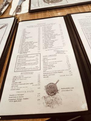 Menu photo 1 Dublin Skillet Restaurant Dublin, CA Menu photo 1 Dublin Skillet Restaurant Dublin, CA