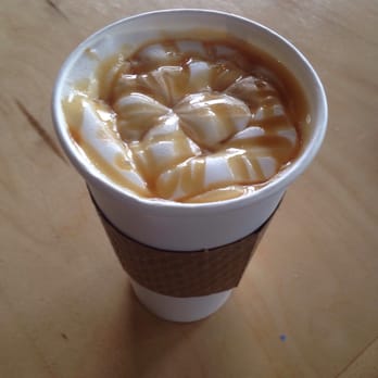 Cuppa Espresso Bar - Carmel macchiato, perfect for this rainy day! - Coffee & Tea Near Me - Irving, Texas Cuppa Espresso Bar - Carmel macchiato, perfect for this rainy day! - Coffee & Tea Near Me - Irving, Texas