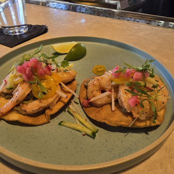 Carcara - Shrimp tostada - Lounges Near Me - Phoenix, Arizona