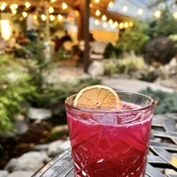 Project Social Kitchen & Bar - Craft Cocktail in Garden - Bar Harbor - Project Social Kitchen & Bar