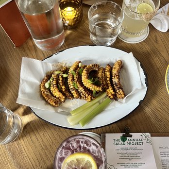 Basic Kitchen - Corn Ribs - New American Near Me - Charleston, South Carolina