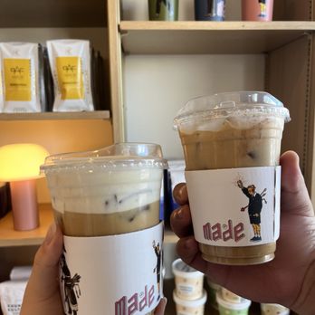 Made Coffee - buttercream latte + cream, spanish latte - Coffee & Tea Near Me - Costa Mesa, California Made Coffee - buttercream latte + cream, spanish latte - Coffee & Tea Near Me - Costa Mesa, California