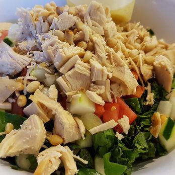 Judi's Deli - Kale chicken salad. Huge portion at great price compared to other food places at Cedars. Lots of veggies and meat. Was so full afterwards - American Near Me - Los Angeles, California Judi's Deli - Kale chicken salad. Huge portion at great price compared to other food places at Cedars. Lots of veggies and meat. Was so full afterwards - American Near Me - Los Angeles, California