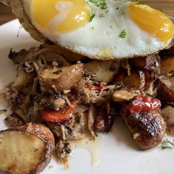 Ms. Fairfax - Pulled pork hash. More potatoes than meat - Breakfast & Brunch Near Me - Newburgh, New York Ms. Fairfax - Pulled pork hash. More potatoes than meat - Breakfast & Brunch Near Me - Newburgh, New York