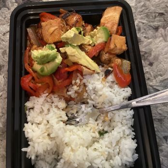 Fit Meals Direct - Asian Chicken signature meal (I added avocado) - Food Delivery Services Near Me - Rancho Cucamonga, California
