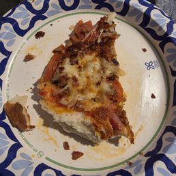 This was all I could eat...of a $45 pizza...