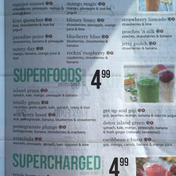Tropical Smoothie Cafe - Menu p2 - Juice Bars & Smoothies Near Me - Blue Ash, Ohio Tropical Smoothie Cafe - Menu p2 - Juice Bars & Smoothies Near Me - Blue Ash, Ohio