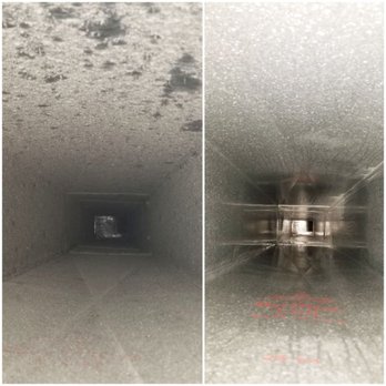 Regal Duct Cleaning - Return (Intake) Duct - Before & After - Air Duct Cleaning Near Me