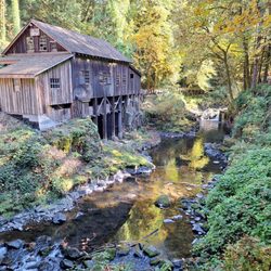Cedar Creek Grist Mill - Grist Mill and Cedar Creek