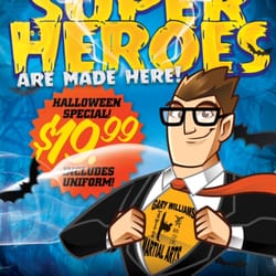 Gary Williams' Martial Arts - Yes there is real live Super Heroes at GWMA!
