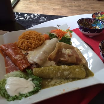 Sol y Luna - Trio enchiladas - Mexican Near Me - Bakersfield, California Sol y Luna - Trio enchiladas - Mexican Near Me - Bakersfield, California