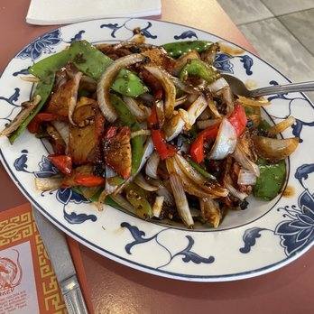 China Lane Restaurant - Roast pork with black bean sauce I asked for the pork rhis style customized. - Chinese Near Me - Hollywood, Florida China Lane Restaurant - Roast pork with black bean sauce I asked for the pork rhis style customized. - Chinese Near Me - Hollywood, Florida